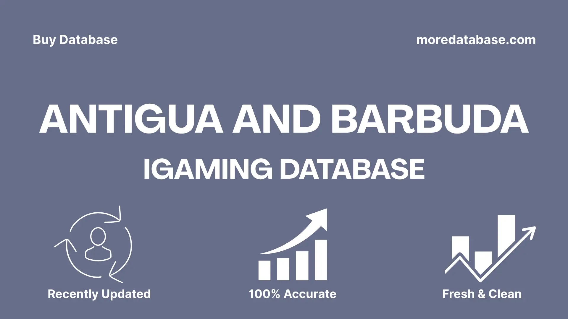 Antigua and Barbuda iGaming Database 1 Million Package